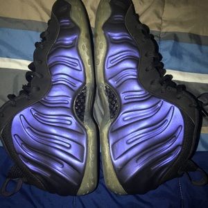 Nike Foamposite Eggplant Sz 11